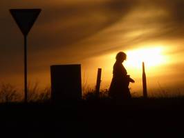Bilder - Best of 2013 - person-im-gegenlicht