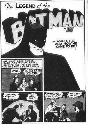 Comics - Bill Finger und Bob Cane: Batman