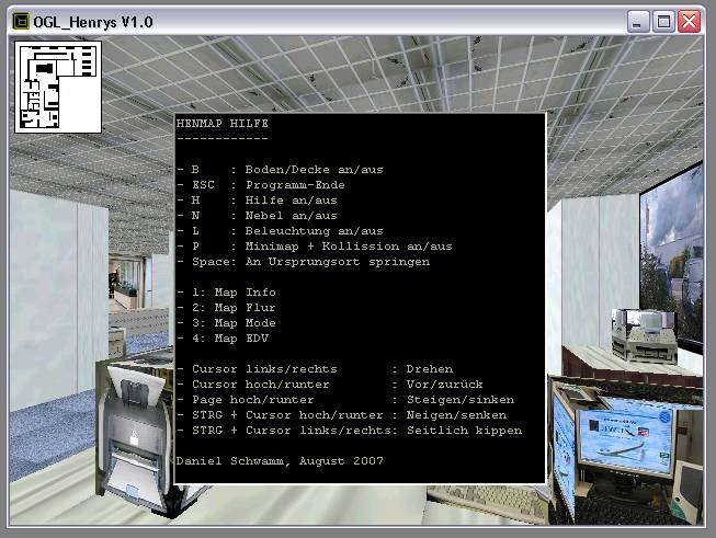 Delphi-Tutorials - OpenGL HENRY's - Die virtuelle Welt von HENRY's Auktionshaus im Eigenbau