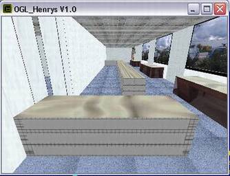 Delphi-Tutorials - OpenGL HENRY's - Theke mit Standard-Textur