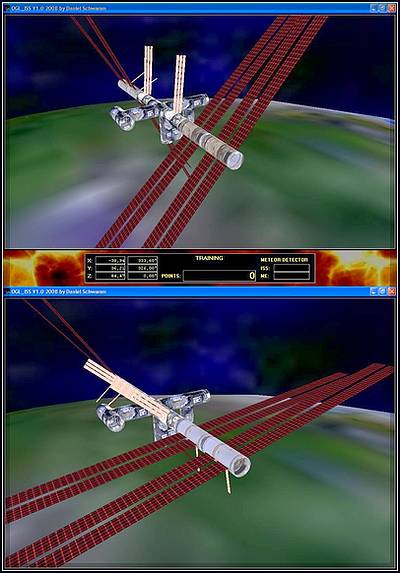 Delphi-Tutorials - OpenGL ISS - Cockpit of our spaceship