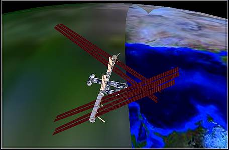 Delphi-Tutorials - OpenGL ISS - Drawing-Error - the Earth seems to be transparent