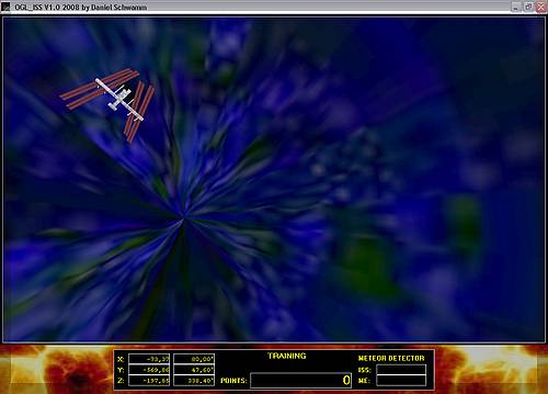 Delphi-Tutorials - OpenGL ISS - Drawing of the space with OpenGL