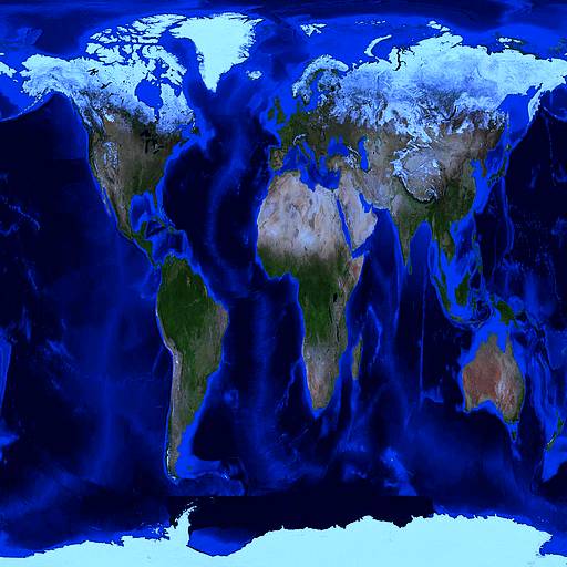 Delphi-Tutorials - OpenGL ISS - Texture of the Earth