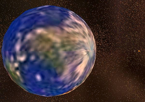 Delphi-Tutorials - OpenGL Planets - Rotation of texture needed otherwise Earth rotating about her equator