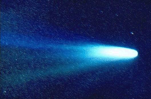 Delphi-Tutorials - OpenGL Planets - Comet Halley in real life
