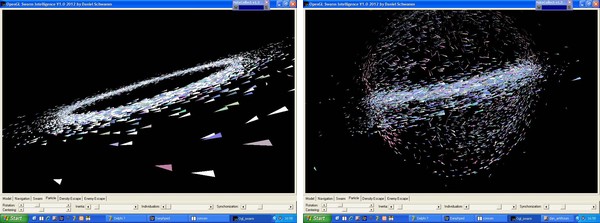 OpenGL Swarm Intelligence - A more complex density escape