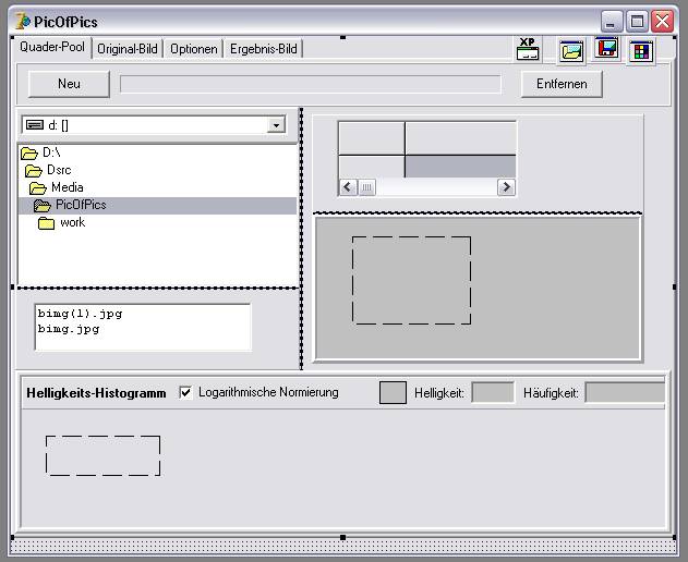 Delphi-Tutorials - Pic-of-Pictures (Mosaik-Collage) - Page des Quader-Pools