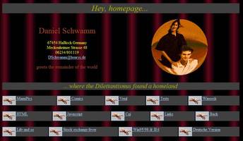 News - Homepage-Version vom 02.07.1998: Startseite, englische Version