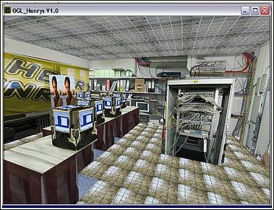 News - OpenGL HENRY's: HENRY's Auktionshaus als 3D-Modell
