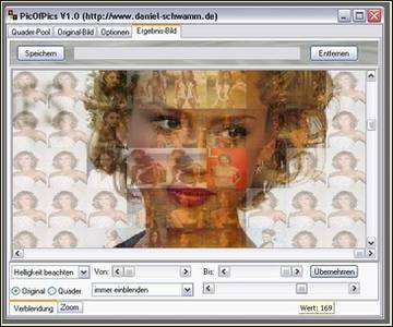 News - PicOfPics (Photo Mosaic): Bild aus anderen Bildern zusammensetzen